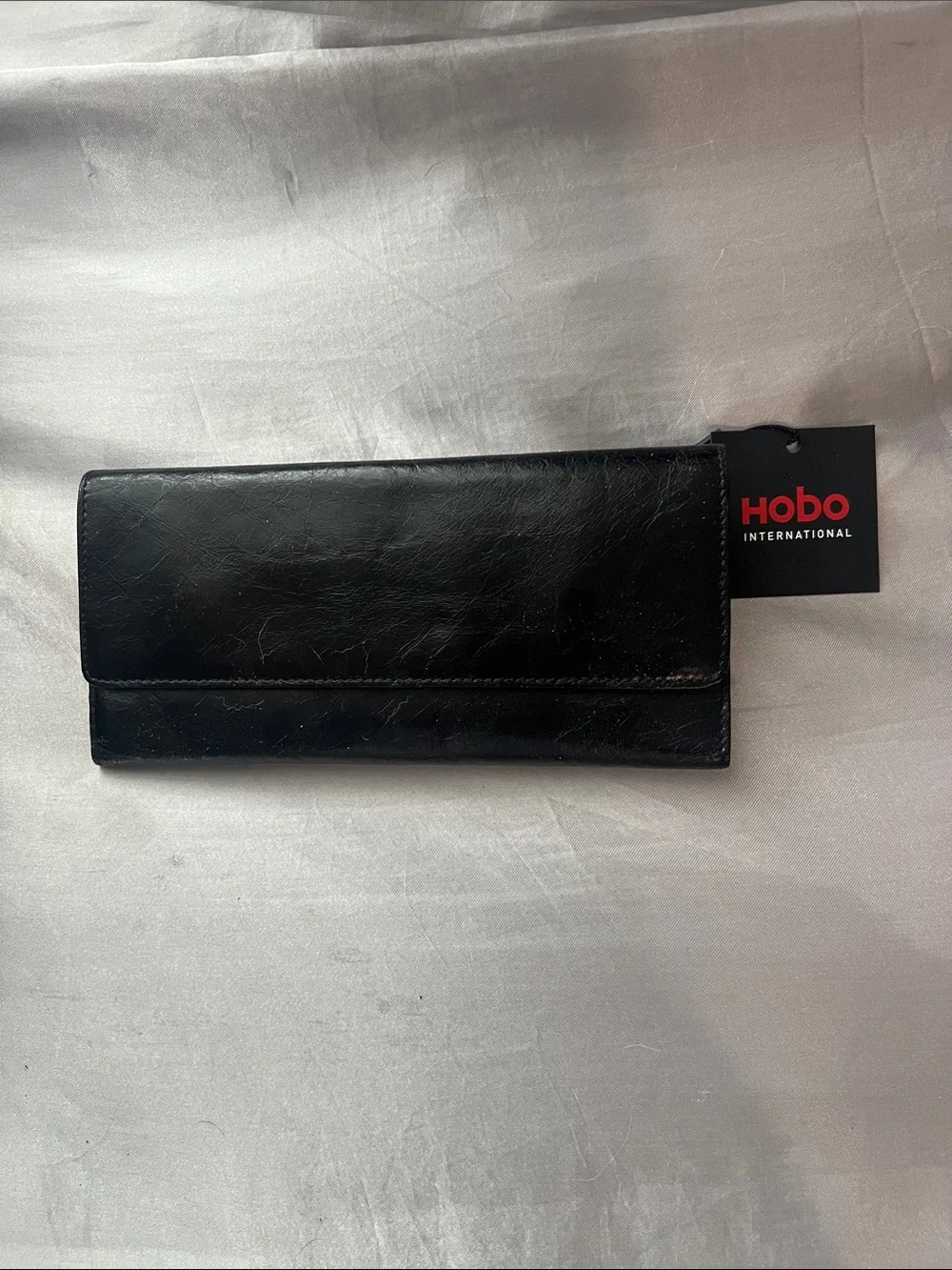 HOBO  Black Leather Key & Card Holder Wallet